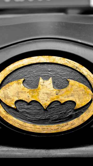 1419 Car Superhero Symbol Batman